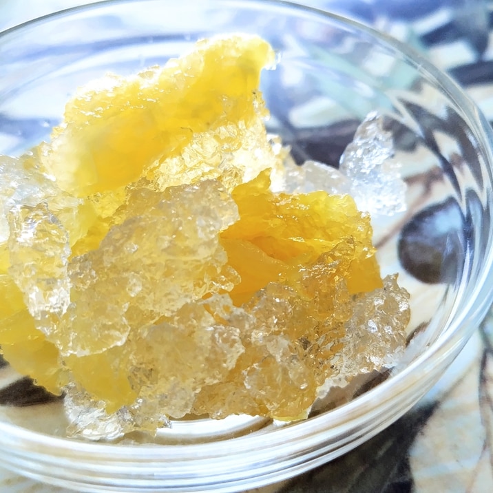 暑い夏に!酸味でさっぱり❦柑橘とレモンのゼリー